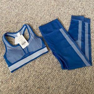 Fabletics 2-piece set one blue